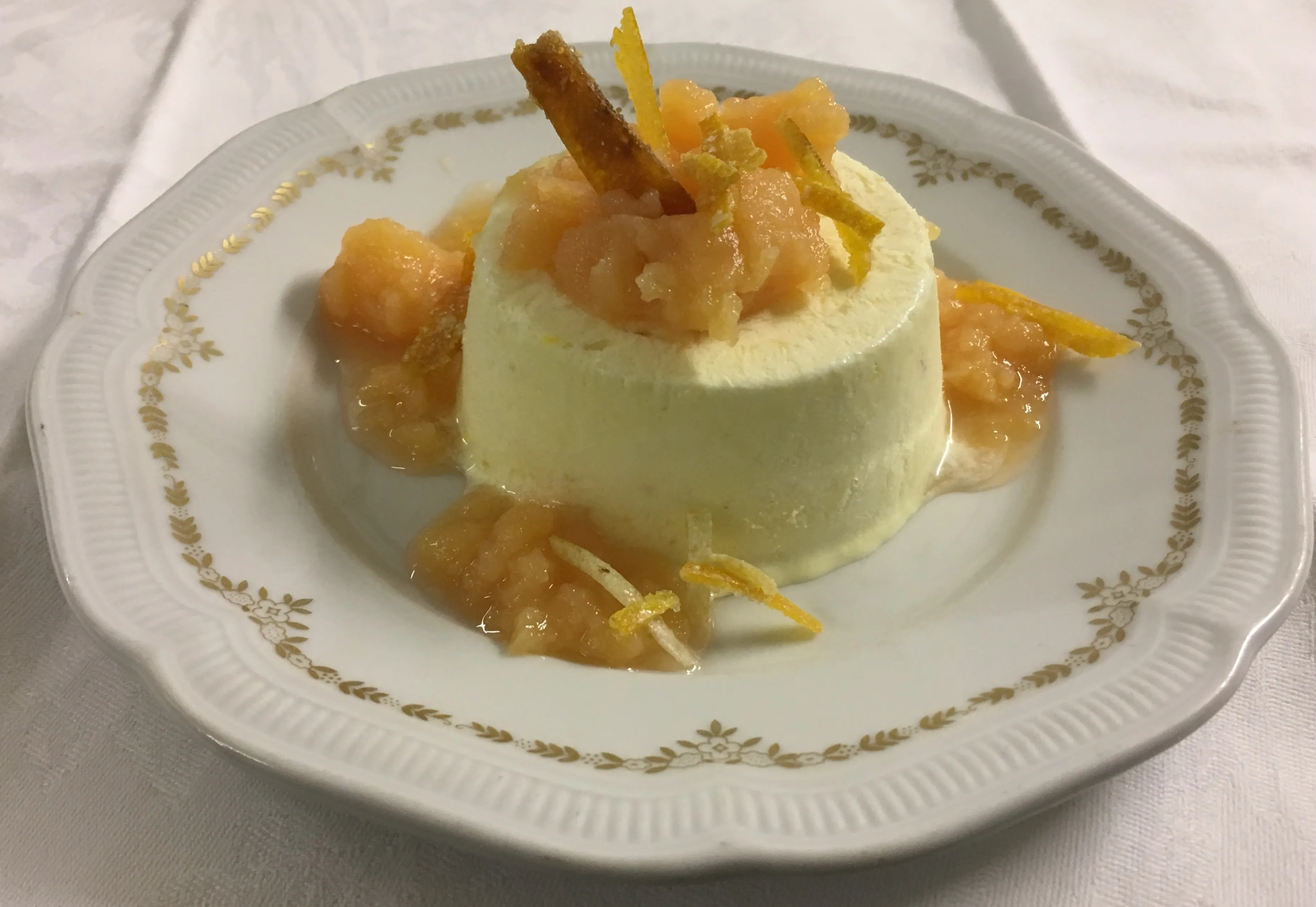 Semifreddo all'arancia